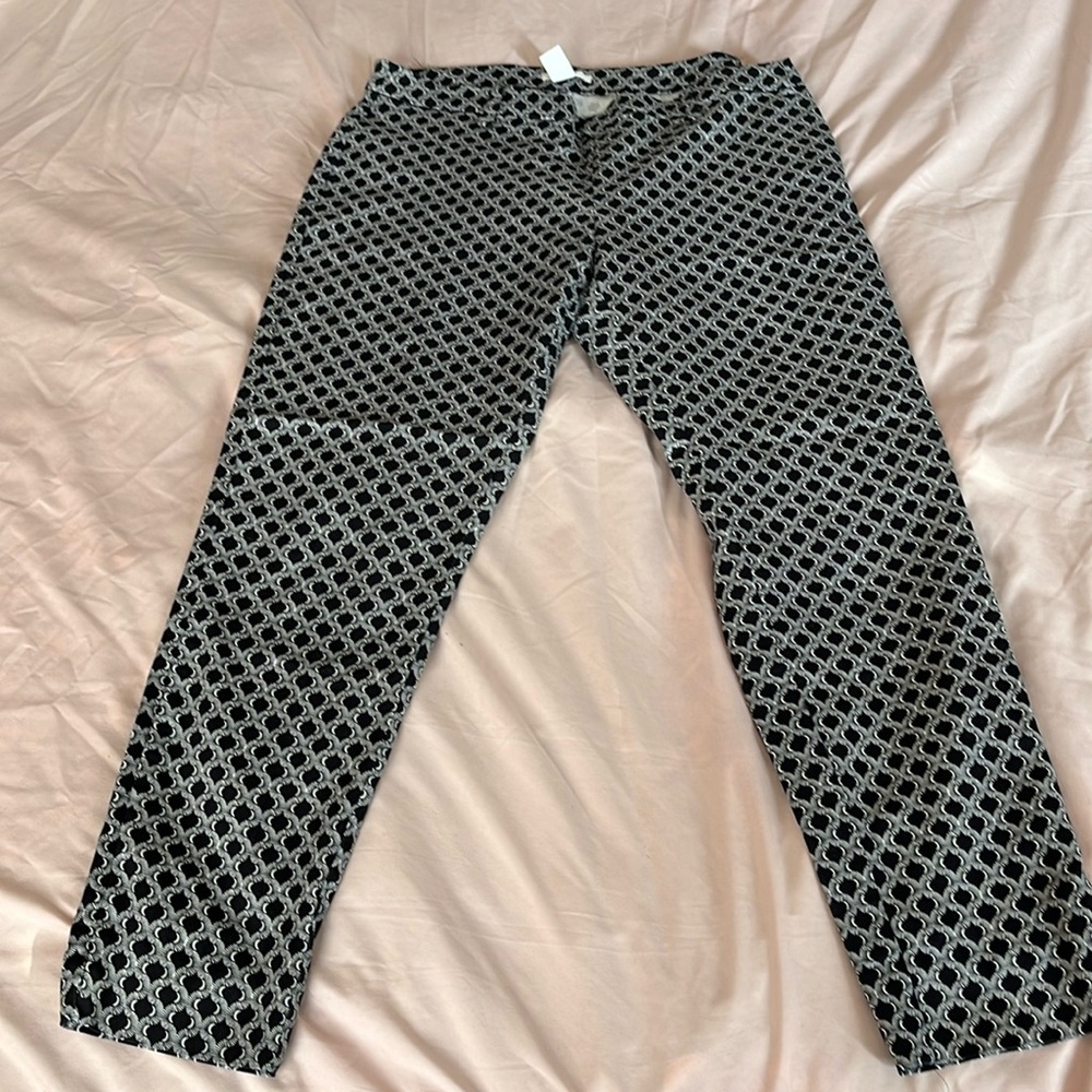 H&M patterned dress pants